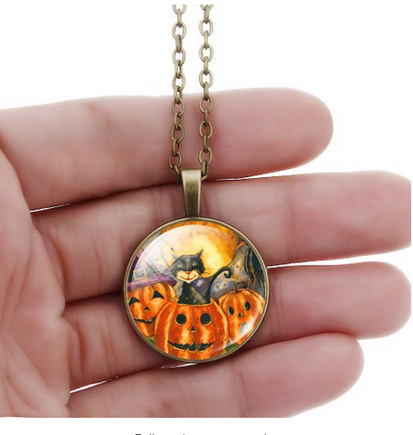 Halloween Necklace only $5.69 + FREE Shipping! - Wheel N Deal Mama