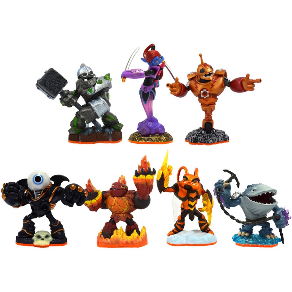 wii skylanders giants figures