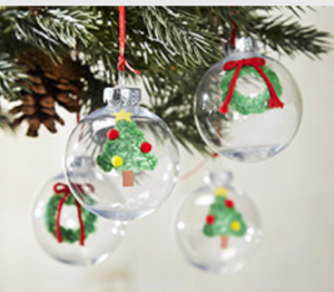 Make your own Christmas ornament at Michaels 11/12  Wheel N Deal Mama