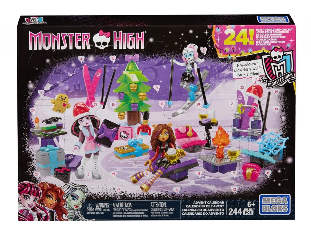 Mega Bloks Monster High Advent Calendar $8 99 (Reg $29 99) Wheel N