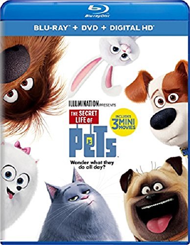 The Secret Life of Pets & Sing Blu-Ray/DVD Combo Packs only $12.99 EACH ...