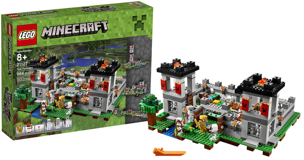 LEGO Minecraft Fortress Building Kit $67 Shipped (Regularly $109 ...