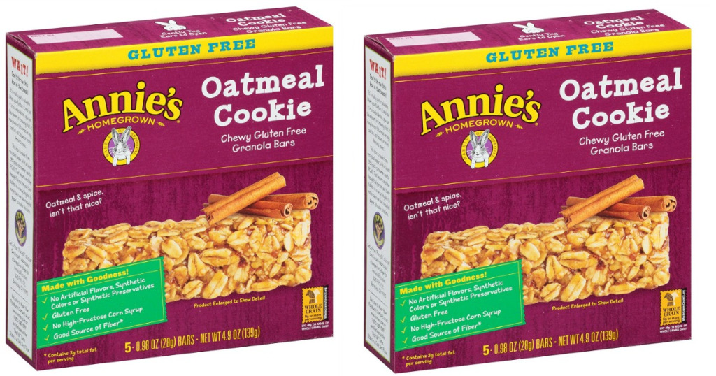 anniesglutenfreechewyoatmealcookiegranolabars Wheel N Deal Mama