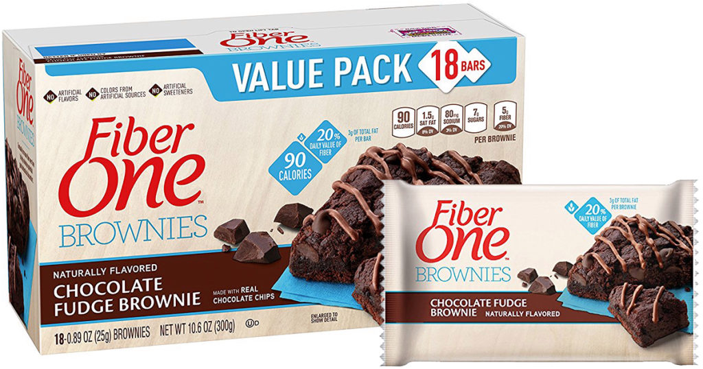 Fiber One Brownie Bars 36Count Pack 9.39 Shipped Wheel N Deal Mama