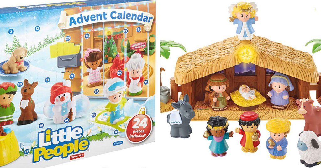 Fisher Price Little People Advent Calendar & Christmas