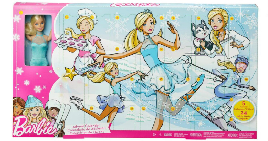 Barbie Doll Careers Advent Calendar $16 66 Each Shipped (Reg $29 99