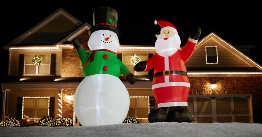 9′ Christmas Inflatables $24.88 (Reg. $59.98)  Wheel N Deal Mama