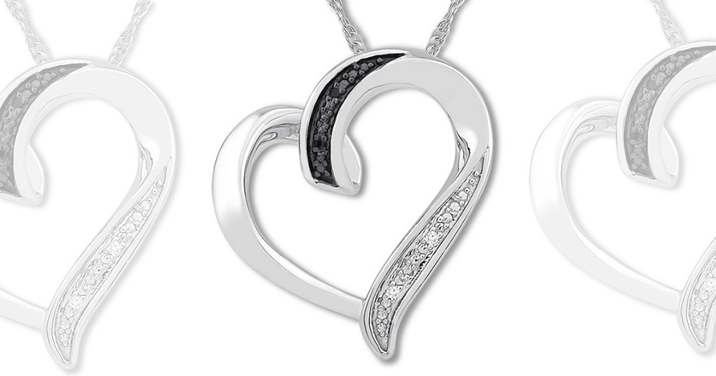 Kay Jewelers Diamond Heart Necklace $20.99 (Reg.$69.99) - Wheel N Deal Mama