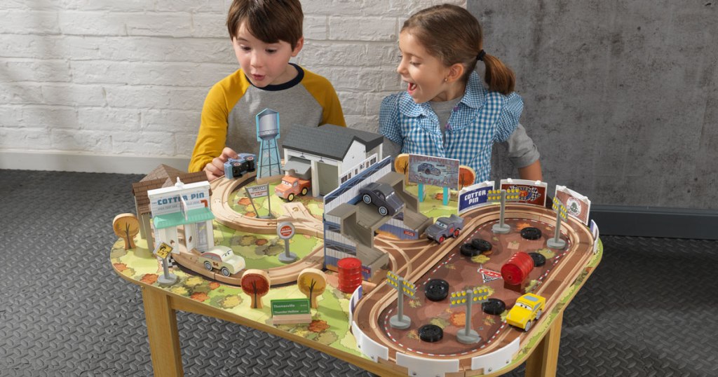 kidkraft table cars