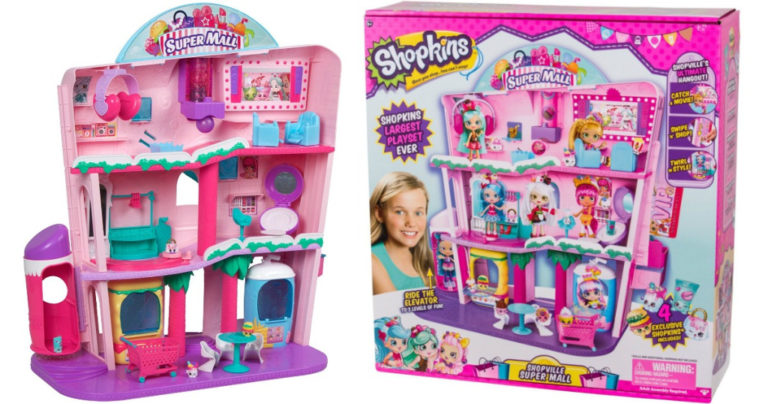 shopkins shopville super mall