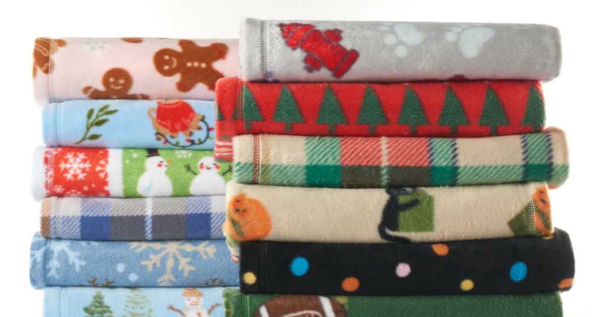 Fleece Throws 3.39 (Reg. 9.99) Wheel N Deal Mama