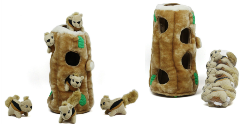 hide a squirrel dog toy review