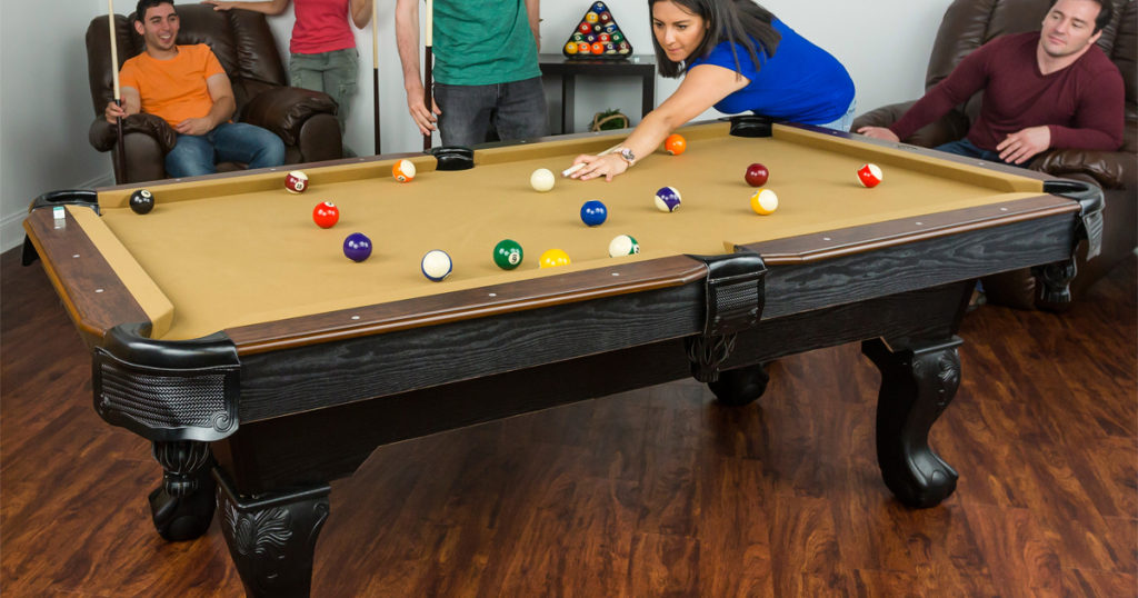Eastern Point Pool Table Eastpoint Sports 87-Inch Pool Table $140.01 (Reg.$399.99) - Wheel N ...