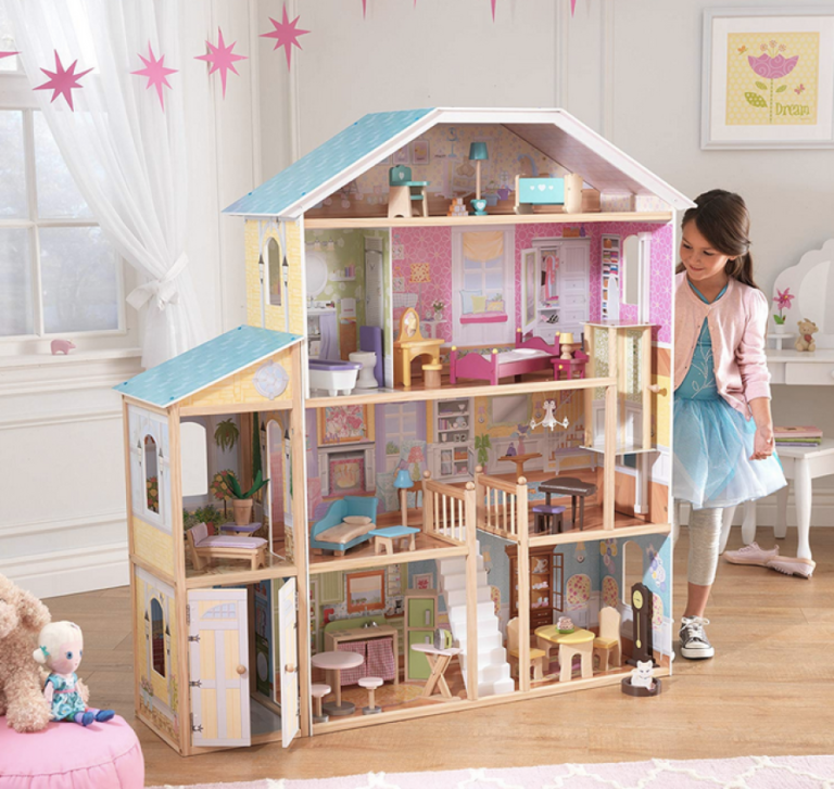 kidkraft wooden majestic mansion dollhouse