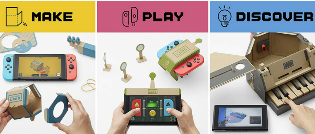 Nintendo Labo Kits for Switch $49.50 Each Shipped - Wheel N Deal Mama