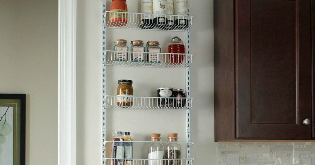 ClosetMaid Adjustable 8-Tier Wall & Door Rack $19.23 (Reg. $42.17 ...