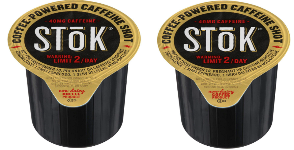 SToK Caffeinated Black Coffee Shots 264-Count $21.18 Shipped - Wheel N ...