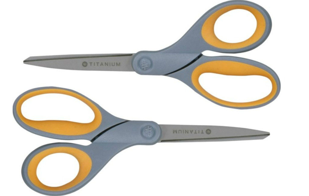 Westcott 8″ Titanium Bonded Scissors 2-Pack $5.59 Shipped (Reg.$21.99 ...