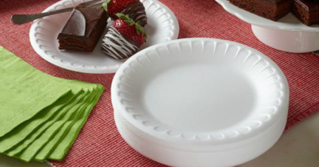 Hefty Disposable Plates 200Count 4.58 Wheel N Deal Mama