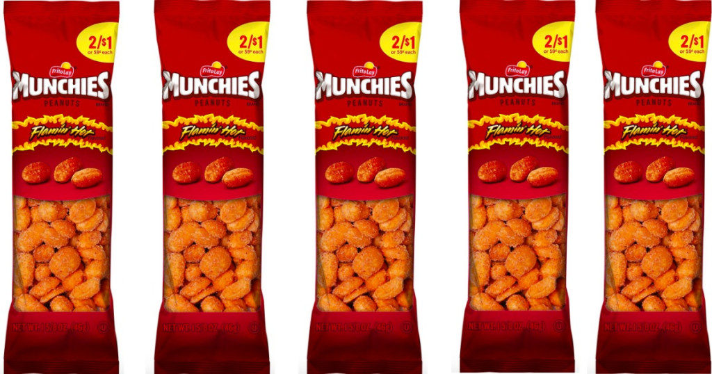 Munchies Flamin’ Hot Peanuts 36-Count $10.77 Shipped - Wheel N Deal Mama