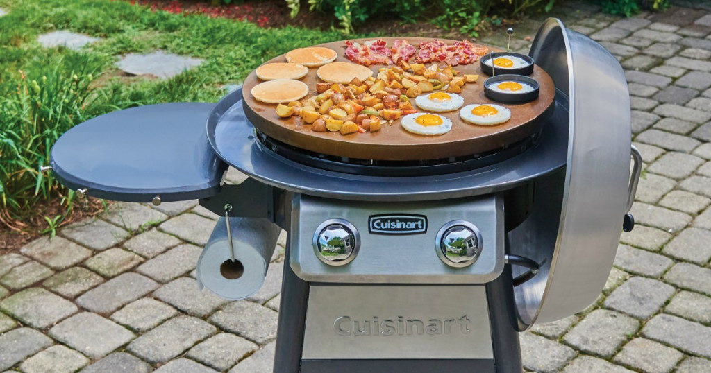Gas Griddle Cuisinart Xl 360 Griddle Cuisinart 360 XL Outdoor