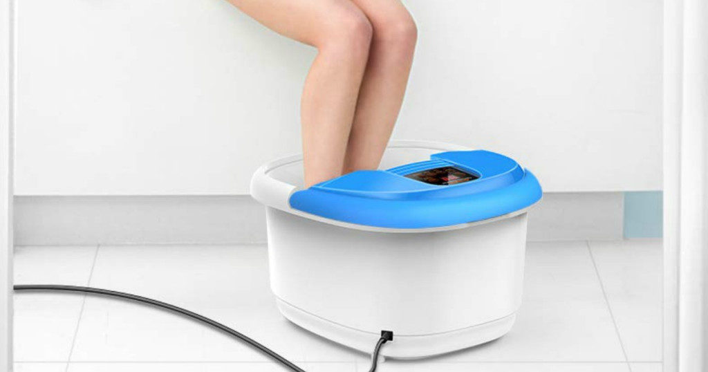 Arealer Foot Spa Bath Massager 59.99 Shipped Wheel N Deal Mama