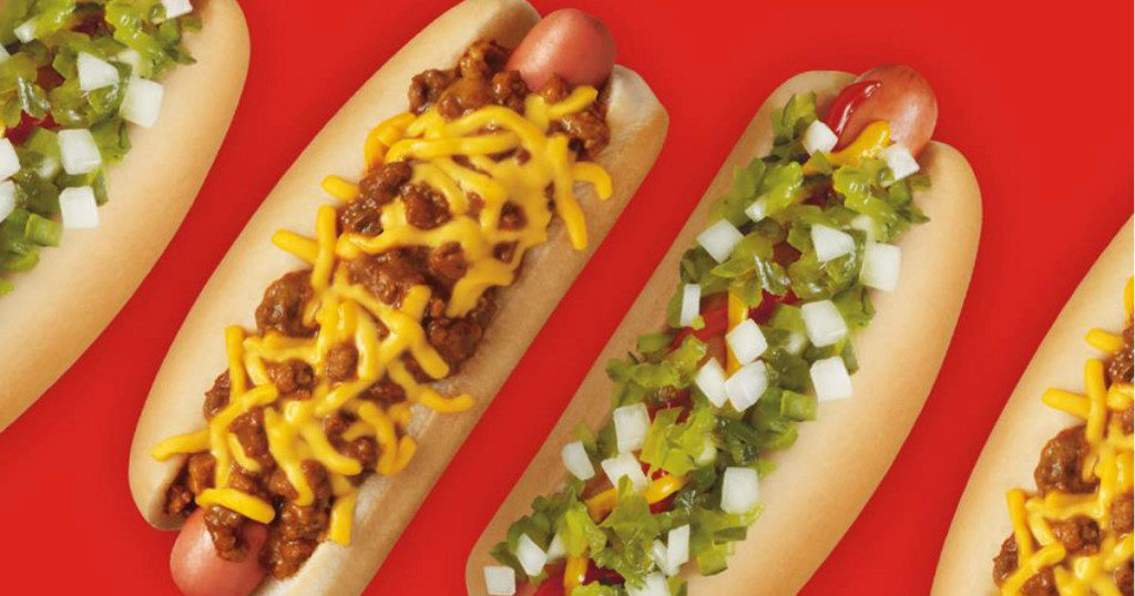 Sonic DriveIn AllAmerican or Chili Cheese Coney Dog 1 Wheel N Deal