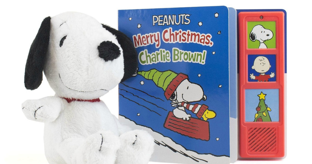 peanuts christmas plush characters