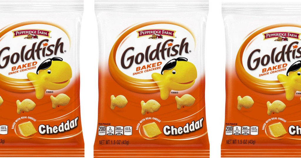 Goldfish Crackers 30Pack Snack Bags 7.98 Shipped Wheel N Deal Mama