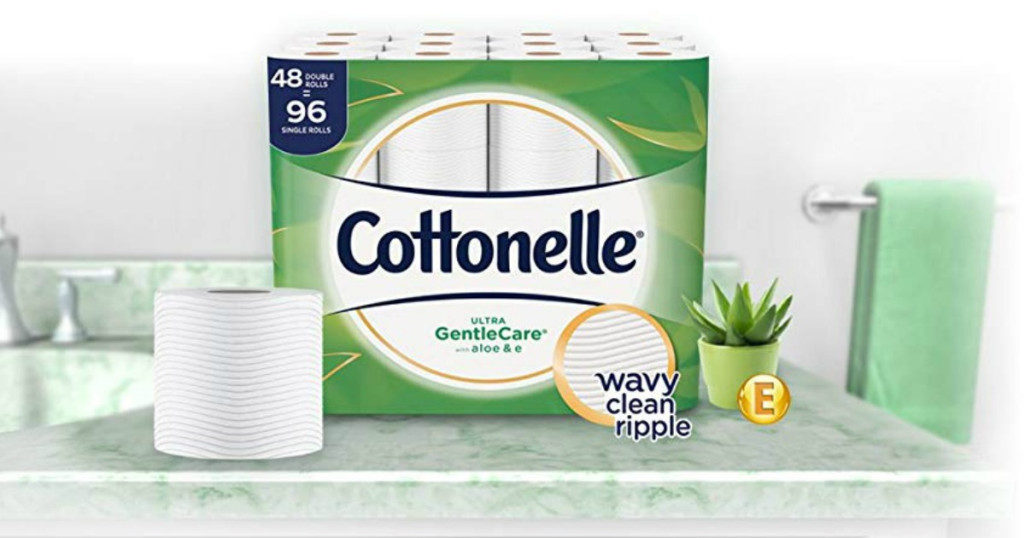 Cottonelle Ultra Toilet Paper 48-Pack Double Rolls $16 Shipped - Wheel ...