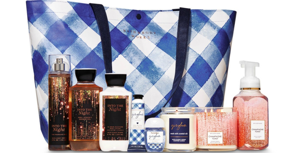 Bath & Body Works Black Friday Tote Bag 30Available NOW Wheel N